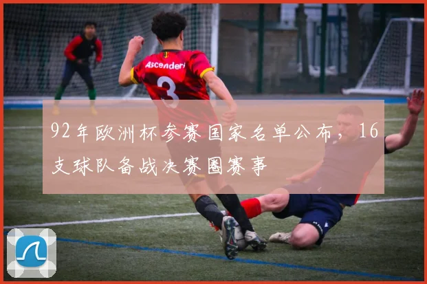 92年欧洲杯参赛国家名单公布,16支球队备战决赛圈赛事